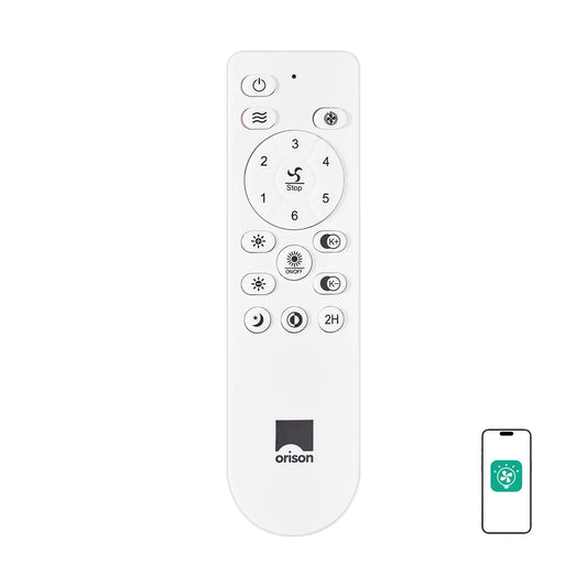 CHANFOK Orison Ceiling Fan Remote Control for Regular(PT2001/A018)
