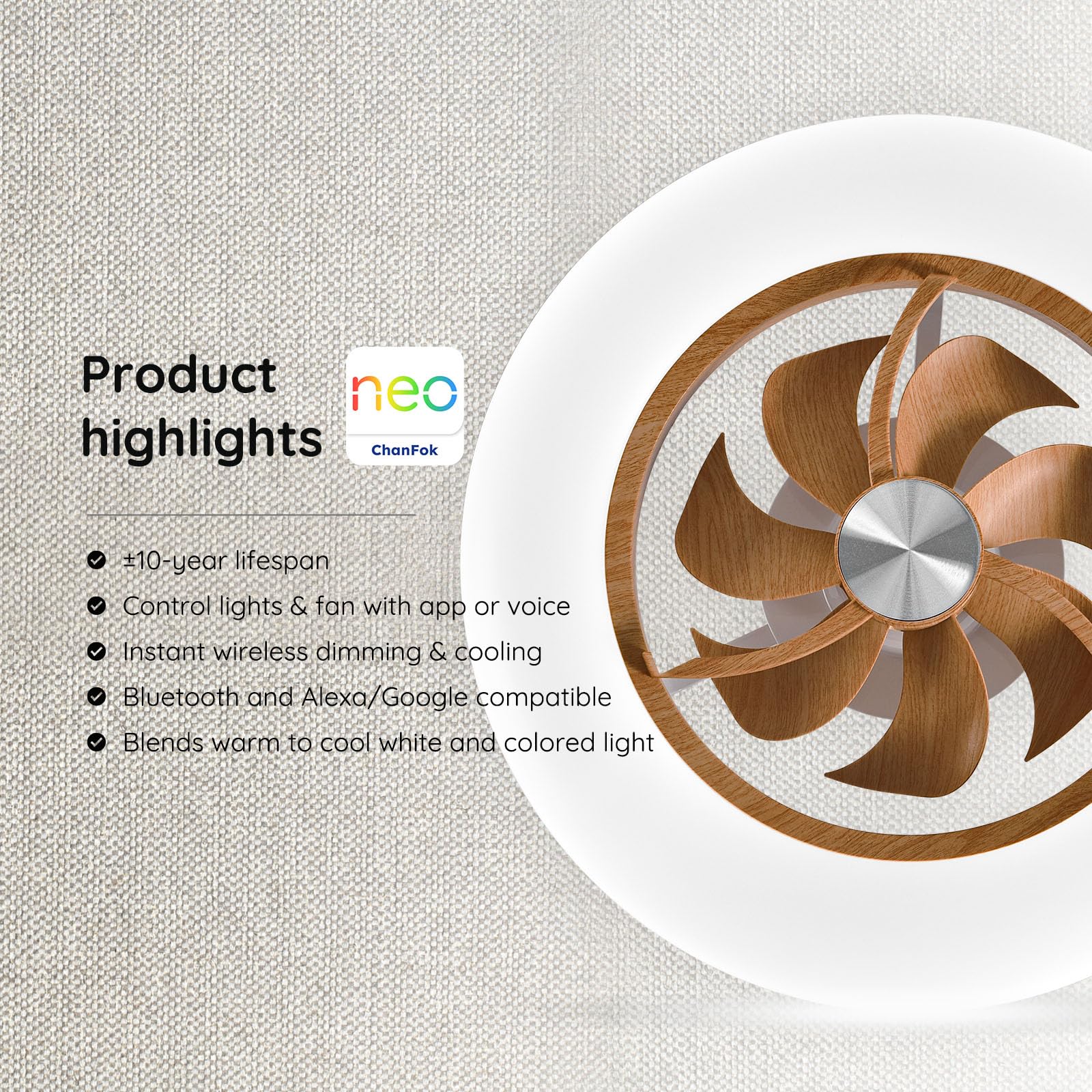 kitchen ceiling fan with lights